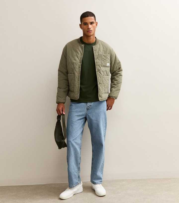 Jack & Jones Blue Straight Leg Jeans
