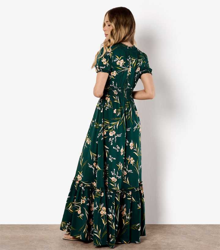 apricot green maxi dress Dianthus Lace Insert Maxi Dress main image 0