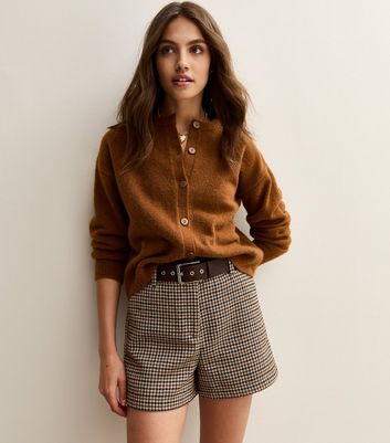 brown-houndstooth-check-belted