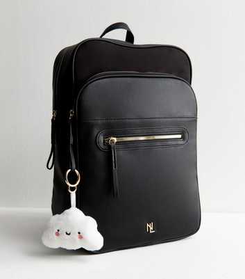White Cloud Plush Bag Charm