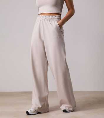 Gym King 365 Light Grey Straight Leg Joggers 
