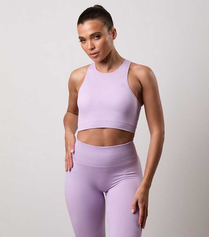 Gym King Lilac Sculpt Seamless Tank Top
