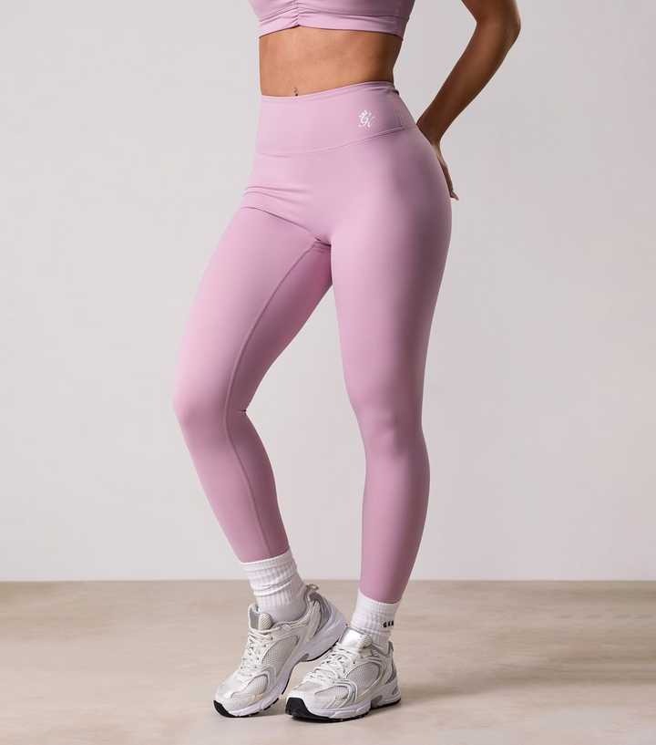 Gym King Pink 365 Scrunched Back Leggings 