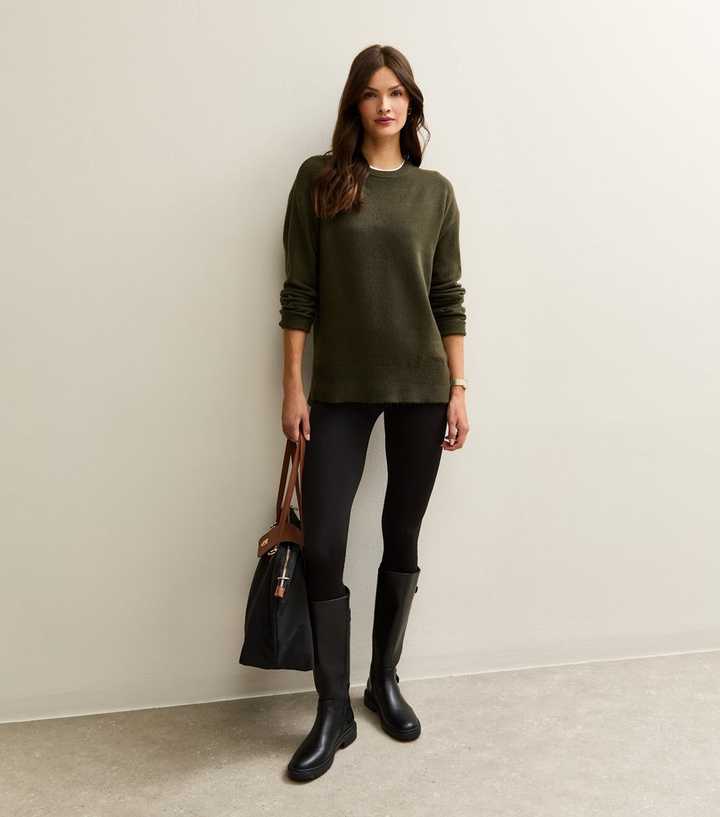 Tall Black High Waisted Leggings