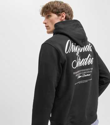Jack & Jones Black Original Studios Hoodie