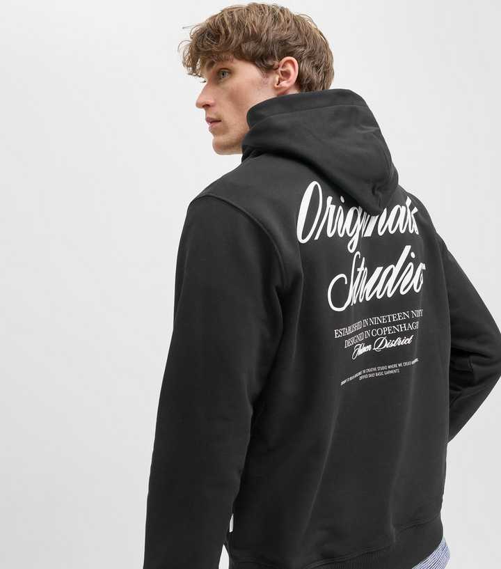 Jack & Jones Black Original Studios Hoodie