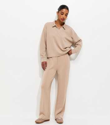 Premium Mink Jersey Wide Leg Joggers
