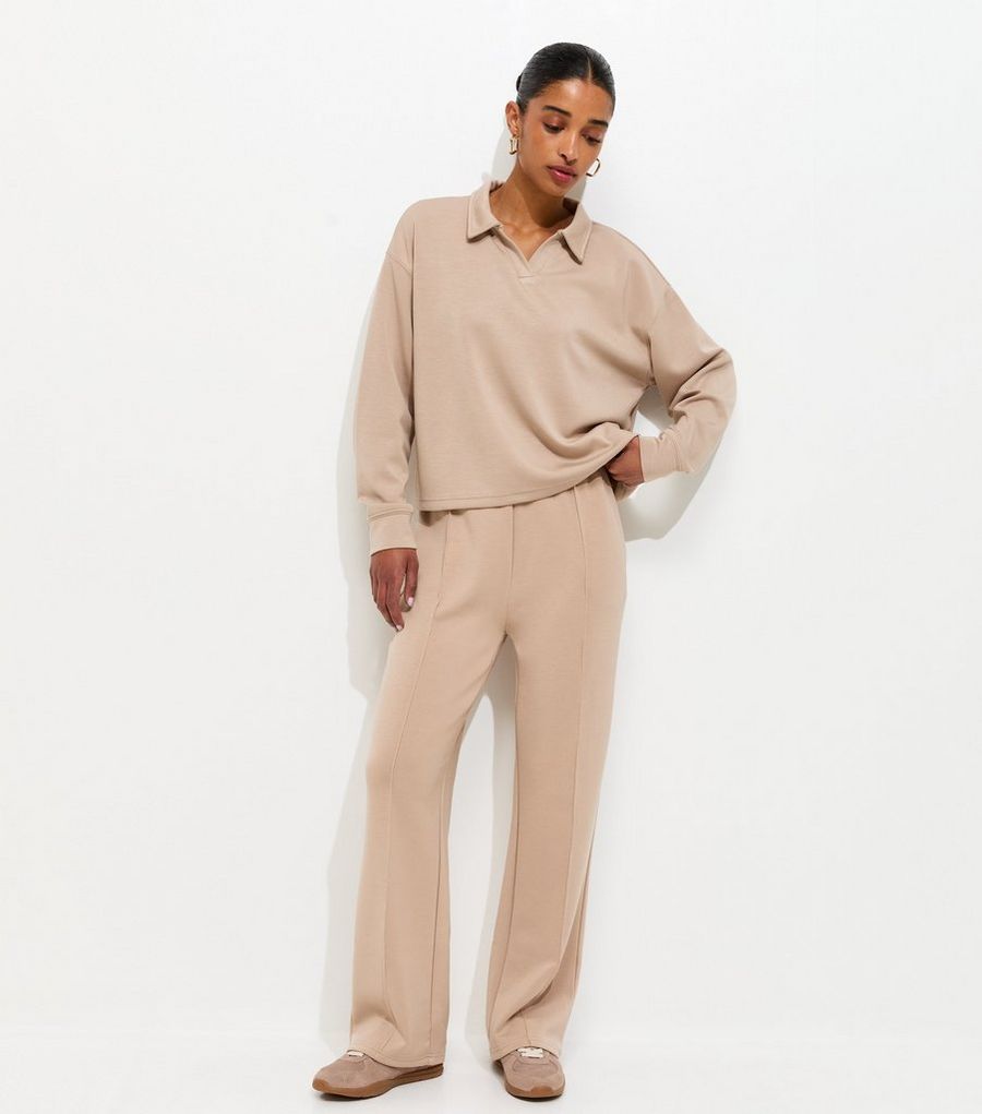 Premium Mink Jersey Wide Leg Joggers