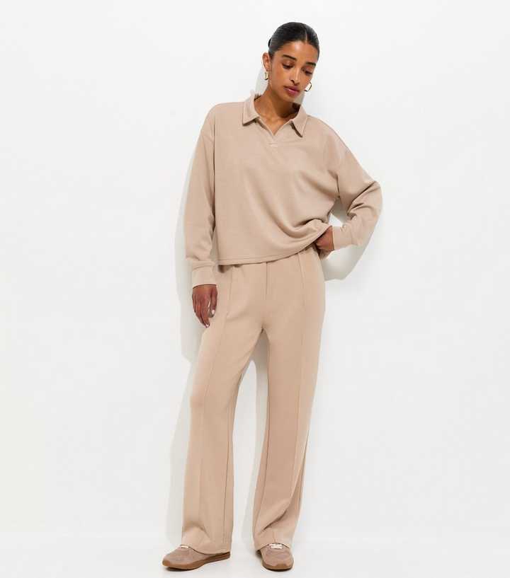 Premium Mink Jersey Wide Leg Joggers