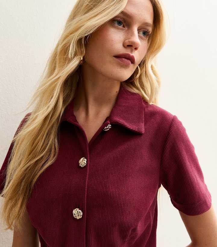 burgundy corduroy shirt dress Living A Dream Burgundy Red Satin Maxi Dress – Shop the Mint main image 1