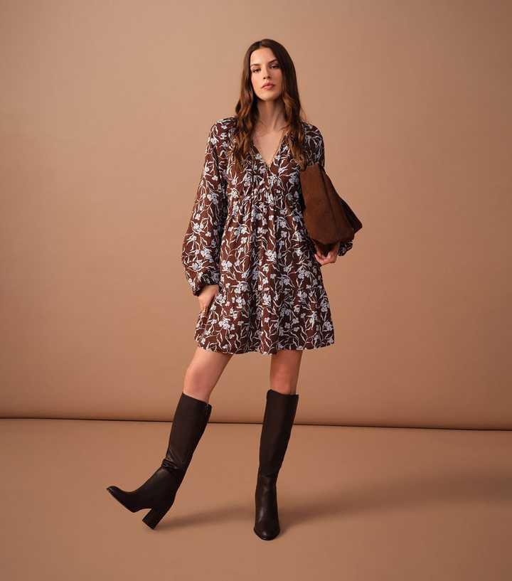 long sleeve mini dress forever 21 Cutout Mini Sweater Dress in Black-swatch