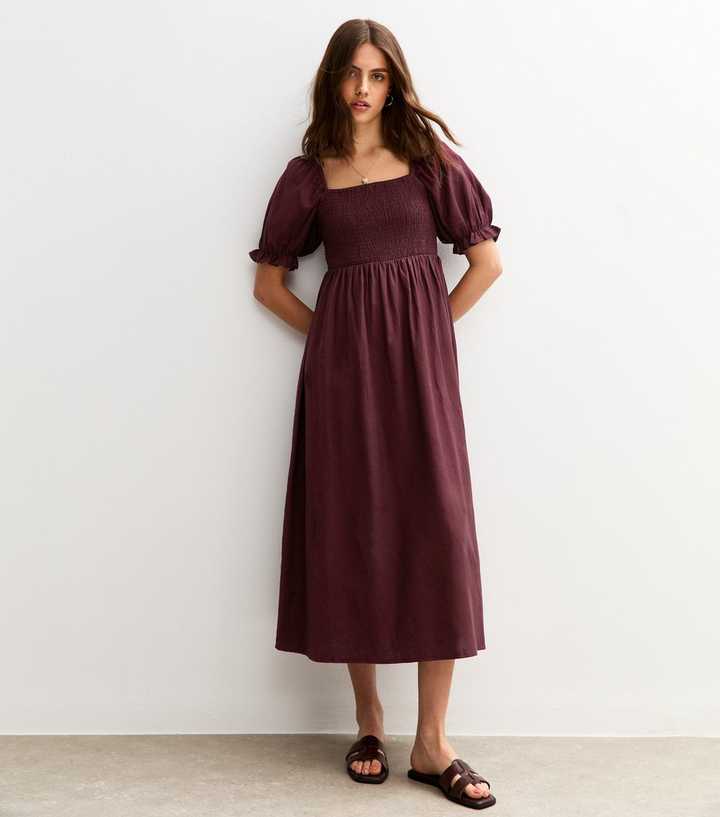 princess polly baby blue dress Burgundy Baby Dress – Aquarius Brand main image 0