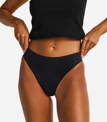 Modibodi Black Moderate Flow Hi-Leg Period Briefs