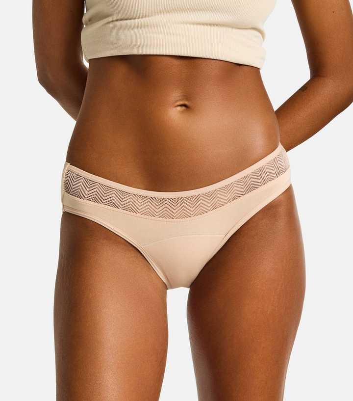 Modibodi Light Pink Light Flow Period Briefs 