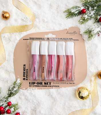 Danielle Creations Pack of 5 Pink Lip Oil Set