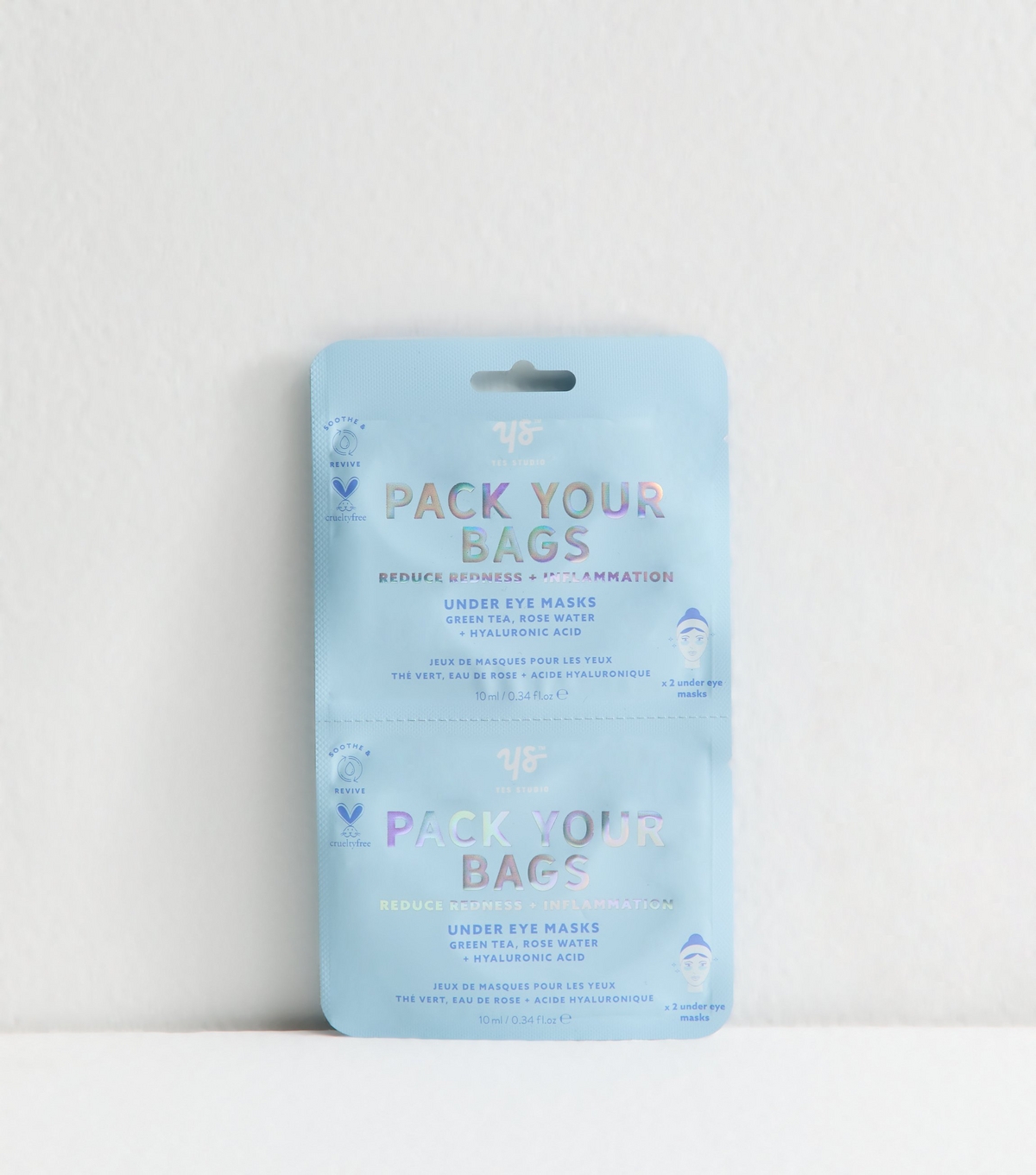Yes Studio Green Tea Rose Water and Hyaluronic Acid Under Eye Masks New Look