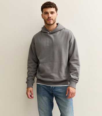Mid Grey Oversized Hoodie