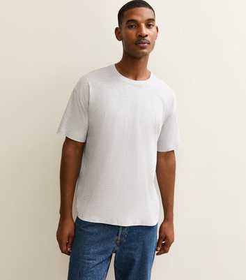 Grey Oversized Short Sleeve T-Shirt
