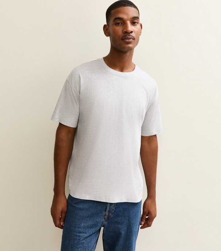 Grey Oversized Short Sleeve T-Shirt