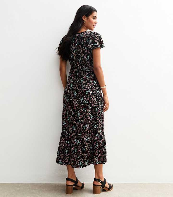 fitted midi tank dress Spanx Jersey Scoop Neck Tank Midi Dress