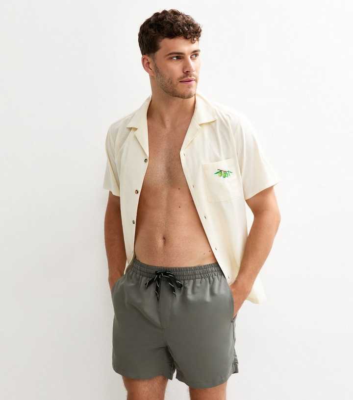 Only & Sons Dark Grey Swim Shorts