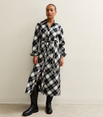 タグ付き Anduze Belted Check Dress Shipping in mid September】Anduze Belted Check Dress