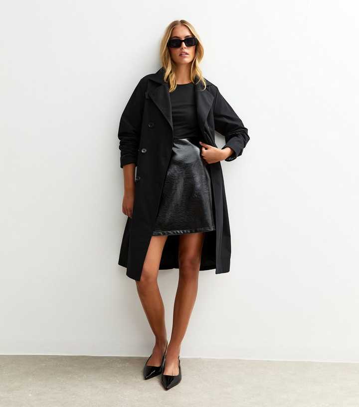 vinyl mini dress black Olivia Long Sleeve Maxi Dress main image 0