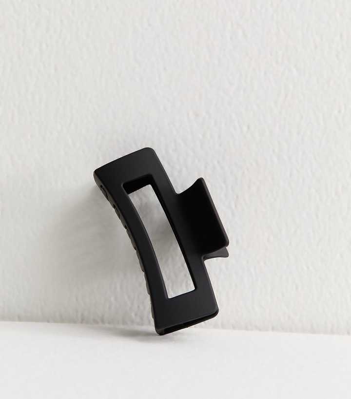 Danielle Creations Black Rectangular Claw Clip