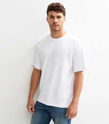 Jack & Jones White Crew Neck T-Shirt