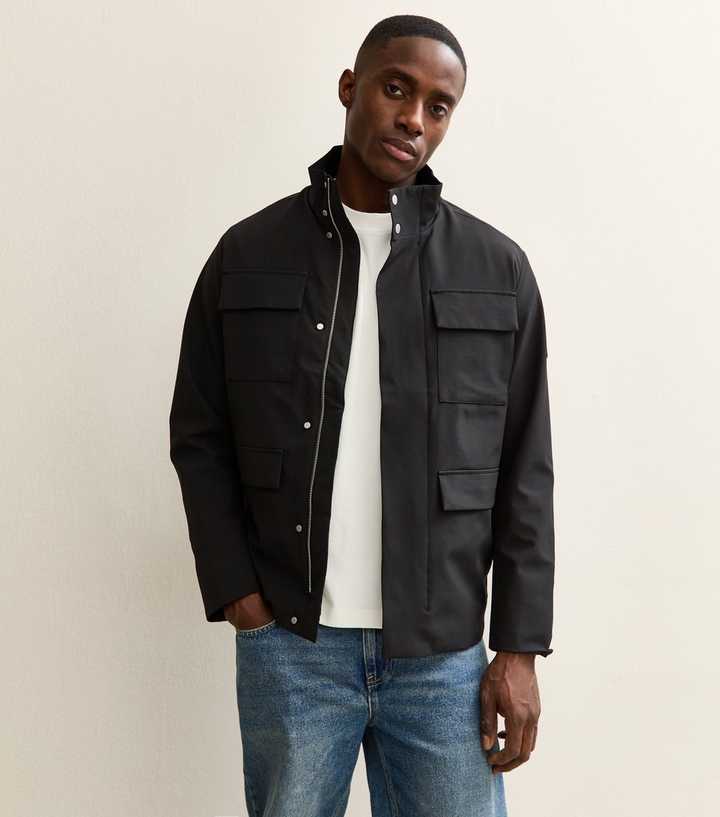 Jack & Jones Black Aspen Field Jacket