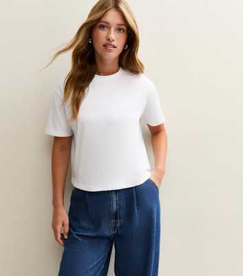White Boxy Fit T-Shirt