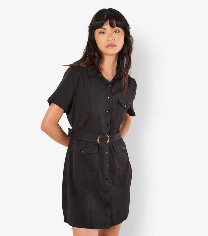 black mini dress with side cutouts Buy Women Black Rib Side Waist Cut Out Mini Dress Online at Best Price