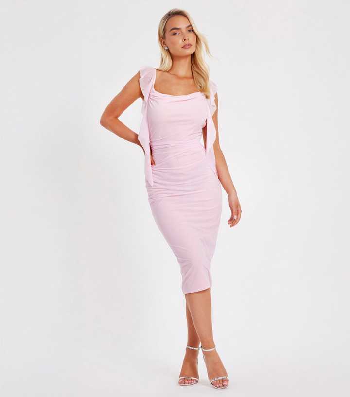 Midi Dress Quiz Party Dresses Uk Pink Debenhams Quiz Evening