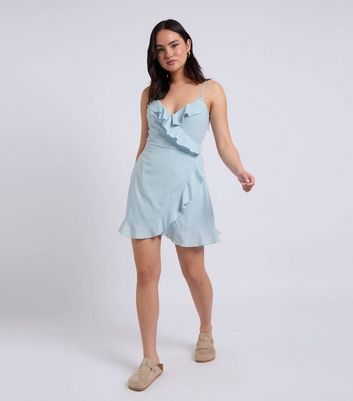Blue Tea Dresses | New Look Blue Tea Dresses | New Look