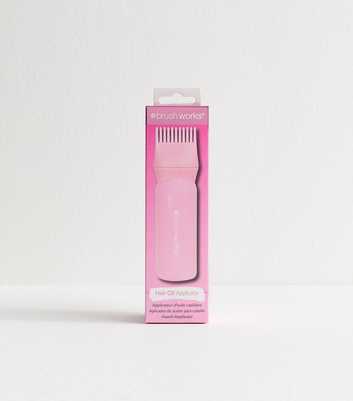 Brushworks Pink Hair Oil Applicator
