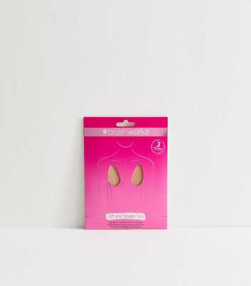 Brushworks Pack of 3 Light Pink Lift and Shape Tape