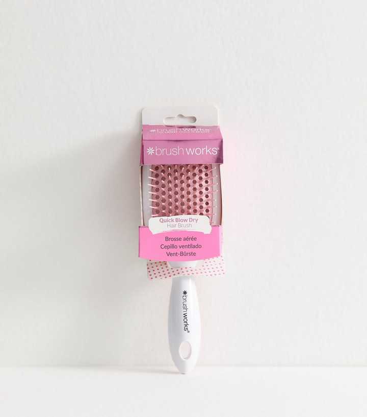 Brushworks Pink Quick Blow Dry Hair Brush