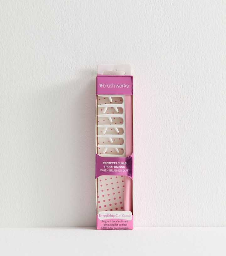 Brushworks Pink Smoothing Curl Comb
