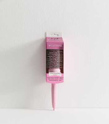Brushworks Pink Medium Ceramic Round Hair Brush