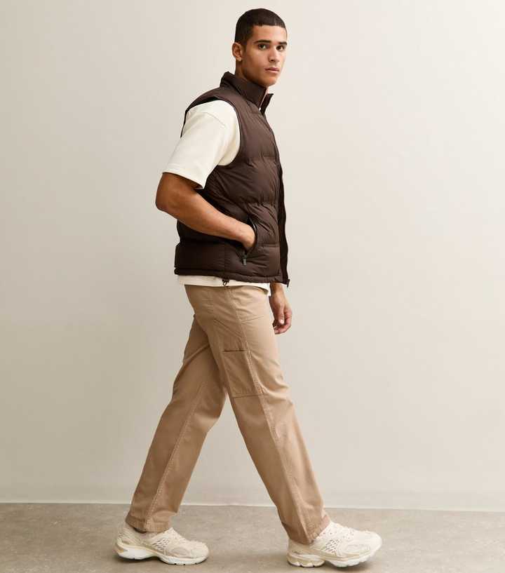 Tan Regular Carpenter Chino Trousers