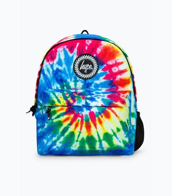 Hype Multicoloured Rainbow Hippy Backpack