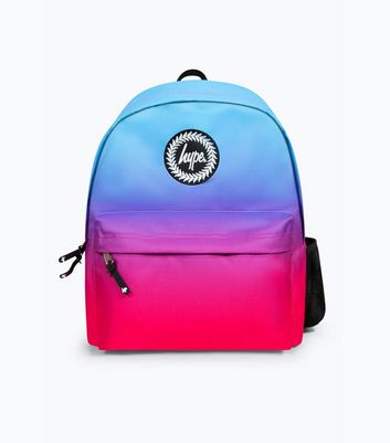 Hype Blue Fade School Backpack