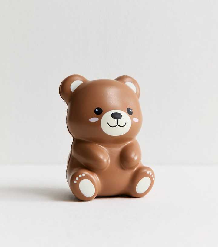Brown Bear Shaped Foam Stress Ball