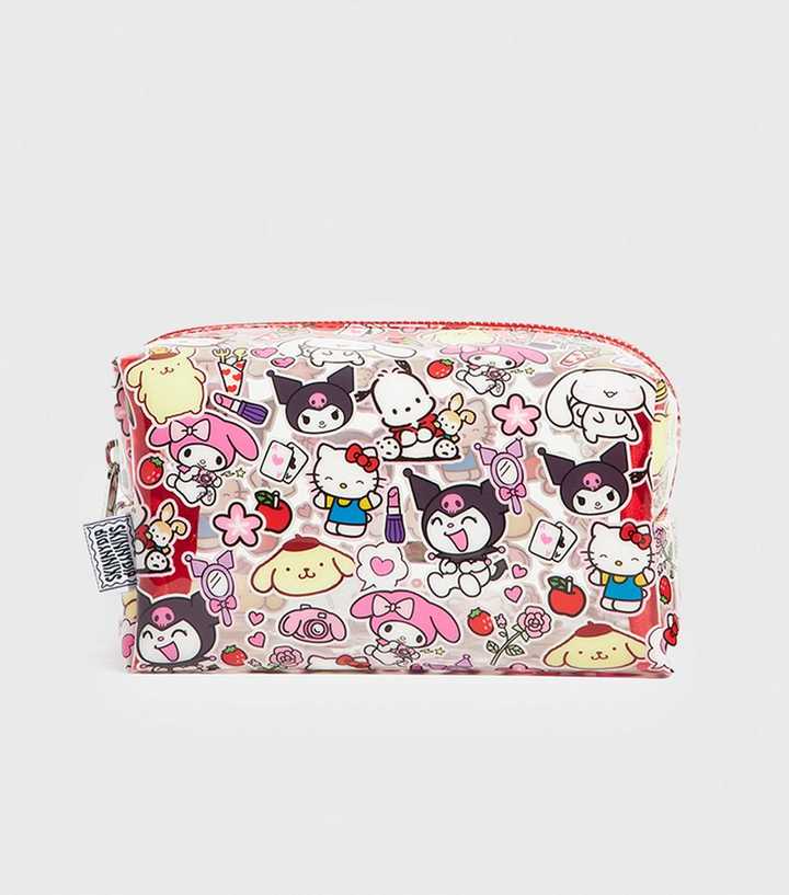 Skinnydip Light Pink Hello Kitty Makeup Bag
