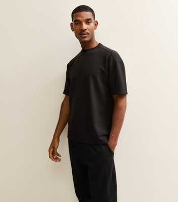 Black Oversized Short Sleeve T-Shirt