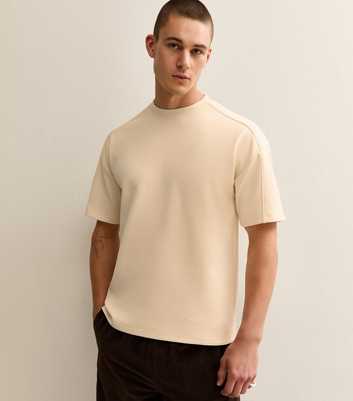 Off White Oversized Short Sleeve T-Shirt