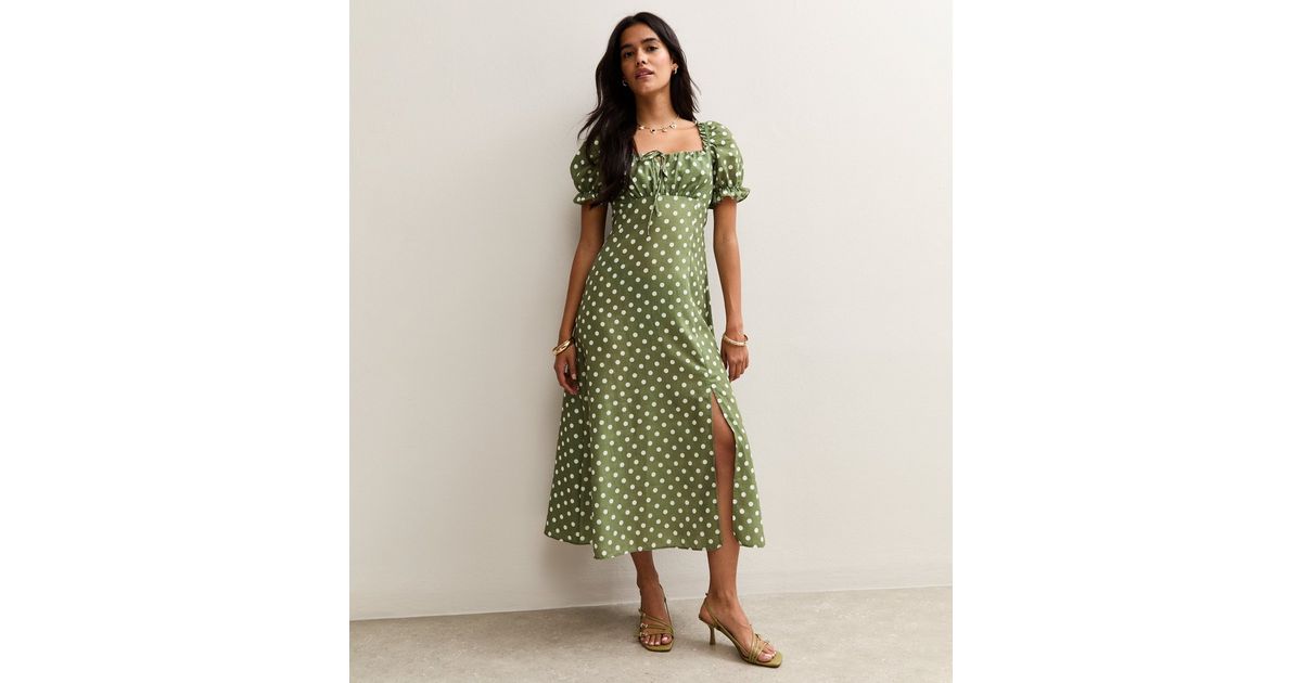 green emerald velvet dress Polkadot green linen swing dress 1950s inspired  heartmycloset