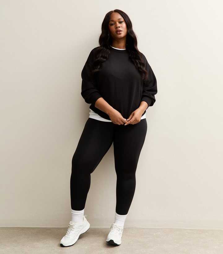 Curves Black Contour Leggings