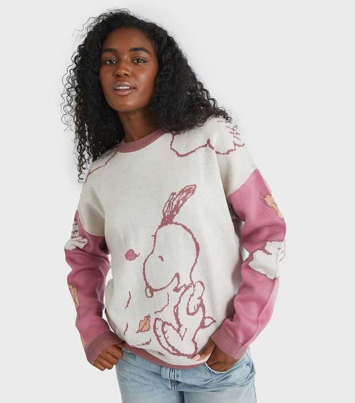 Skinnydip Pink Peanuts Snoopy Jumper