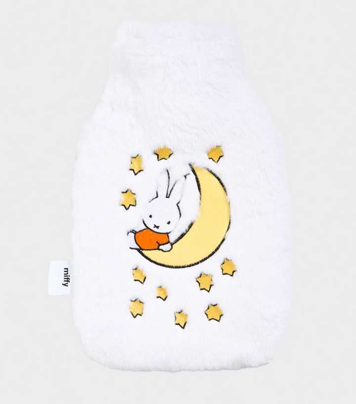 Skinnydip White Embroidered Miffy Hot Water Bottle